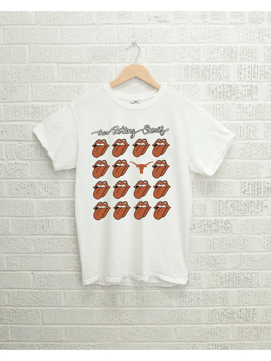 ROLLING STONES LONGHORNS TEE